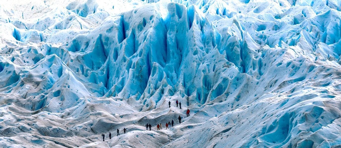 Ciudades, cataratas y catedrales de hielo